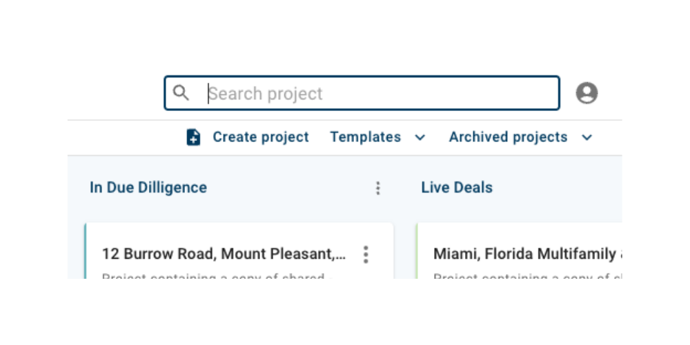 Smart Project Search